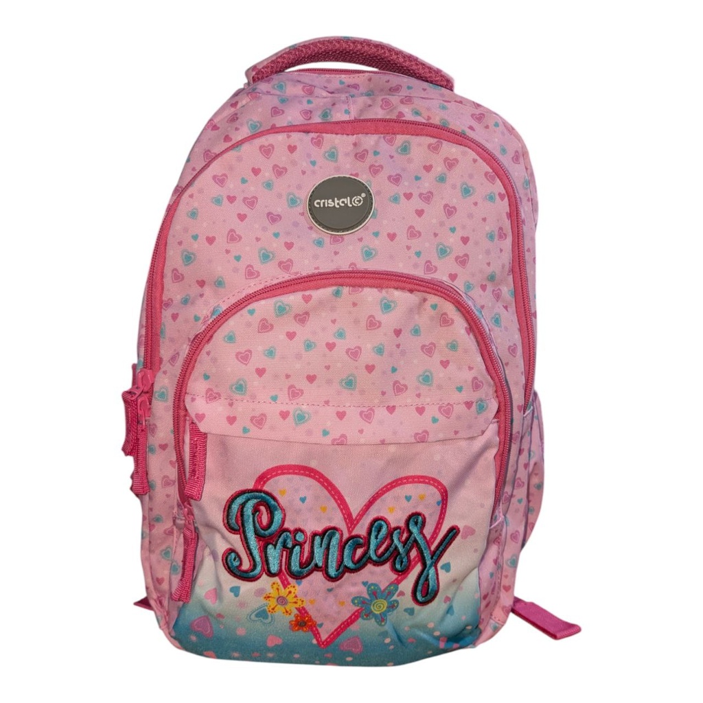 SAC A DOS 3 COMPARTIMENTS FILLE CR-3610 CRISTAL