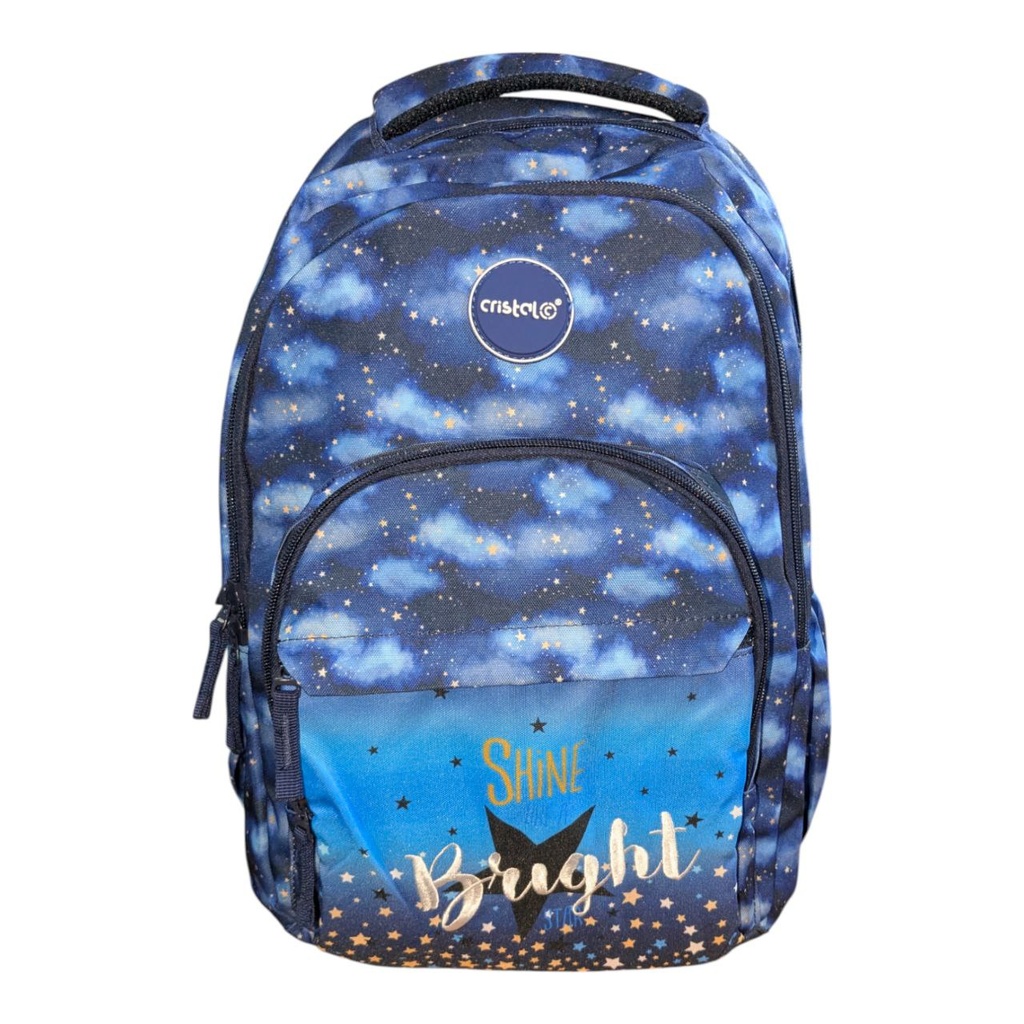 SAC A DOS 3 COMPARTIMENTS FILLE CR-3610 CRISTAL