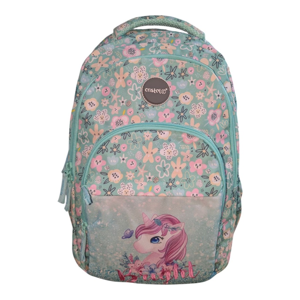 SAC A DOS 3 COMPARTIMENTS FILLE CR-3610 CRISTAL