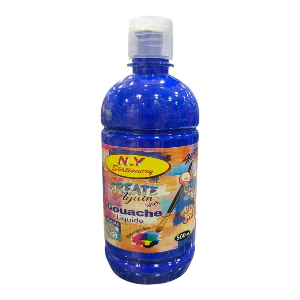 GOUACHE 500ML TT LES CLR NY