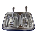 PARTITION SEAL LUNCH BOX INOX 750ML