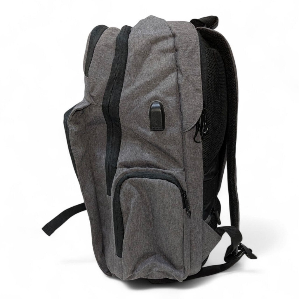 SAC A DOS  ANTIVOL PORTE PC GRIS REF BP-979 KROSER