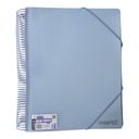 PORTE VUES SPIRAL PASTAL  80P 160V REF CR-608 CRISTAL 