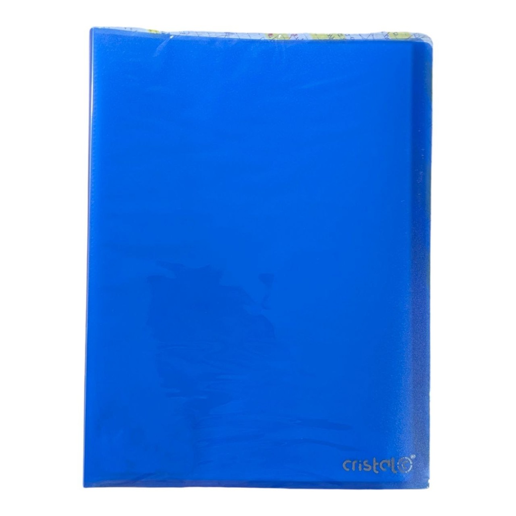 PORTE VUES SOUPLE  80P 160V REF CR-308 CRISTAL 