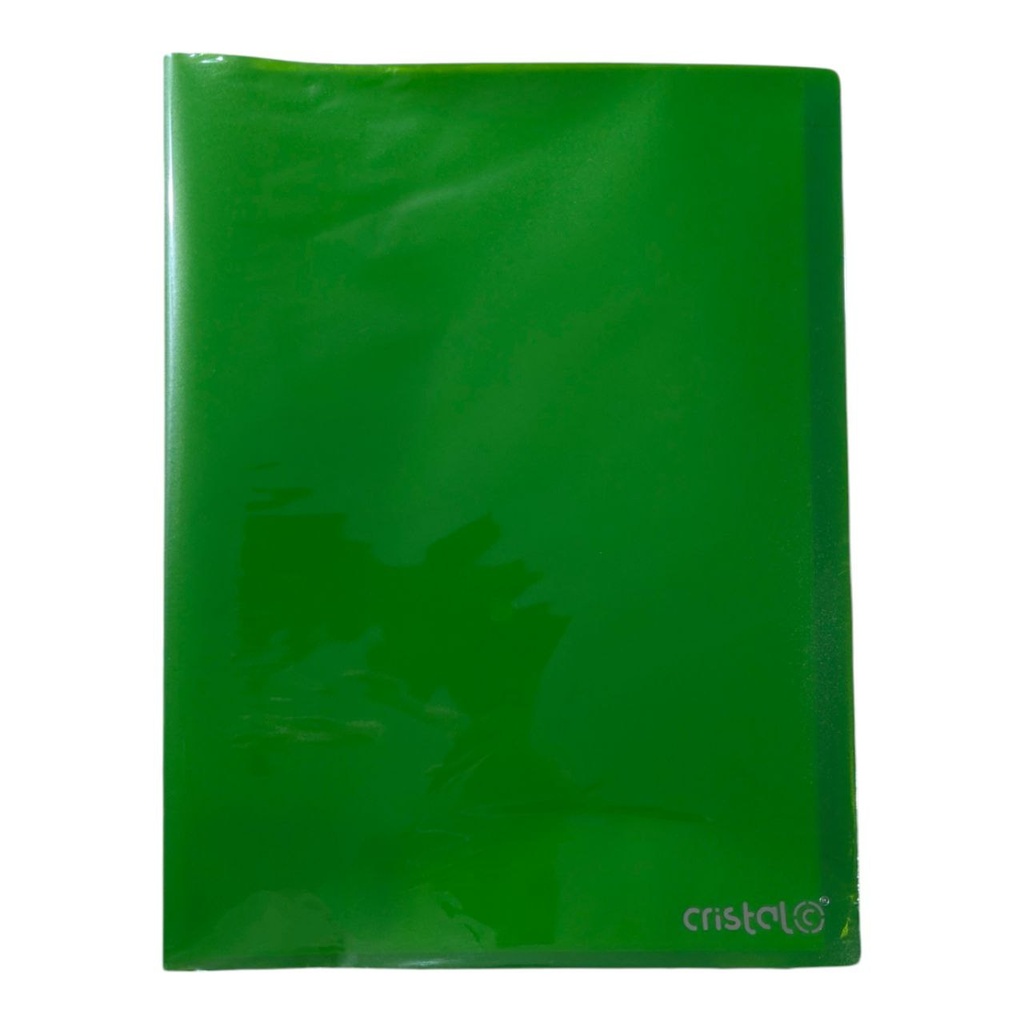 PORTE VUES SOUPLE  100P 200V REF CR-0310 CRISTAL 