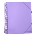 PORTE VUES SPIRAL PASTAL  40P 80V REF CR-0604 CRISTAL 