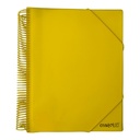 PORTE VUES SPIRAL NEON 40P 80V REF CR-0404 CRISTAL 