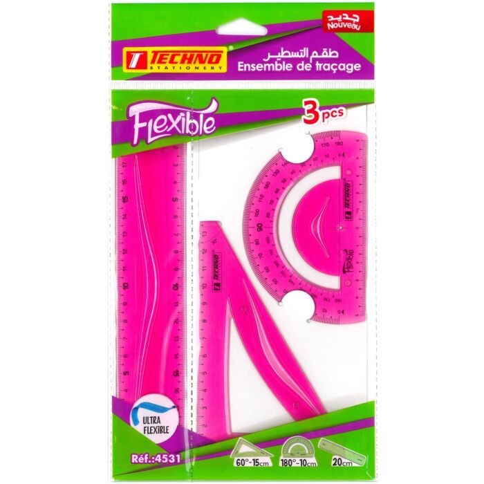 KIT DE TRACAGE 20 CM 03 PCS TECHNO