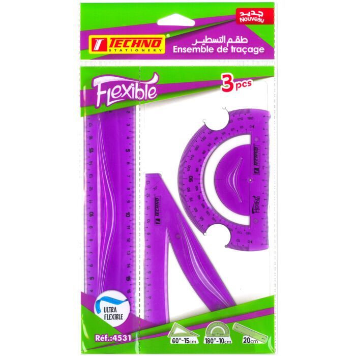 KIT DE TRACAGE 20 CM 03 PCS TECHNO