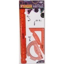 KIT DE TRACAGE 3 PCS 30 CM REF 9934 TECHNO