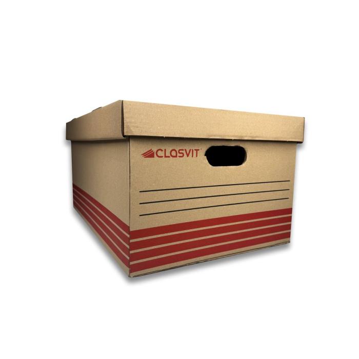 CAISSE CONTENEUR 36*5*55*26 CM KRAFT REF 01405