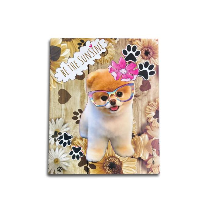 CLASSEUR 4 ANNAUX MOTIF ECOLIER REF 06400