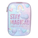 TROUSSE PENCIL CASE EVA FILLE REF 8185 TECHNO 