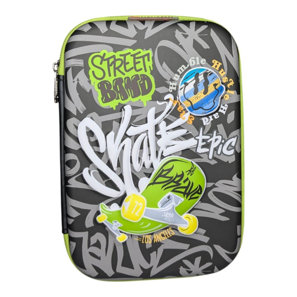 TROUSSE PENCIL CASE EVA GARÇON  REF 8185 TECHNO 