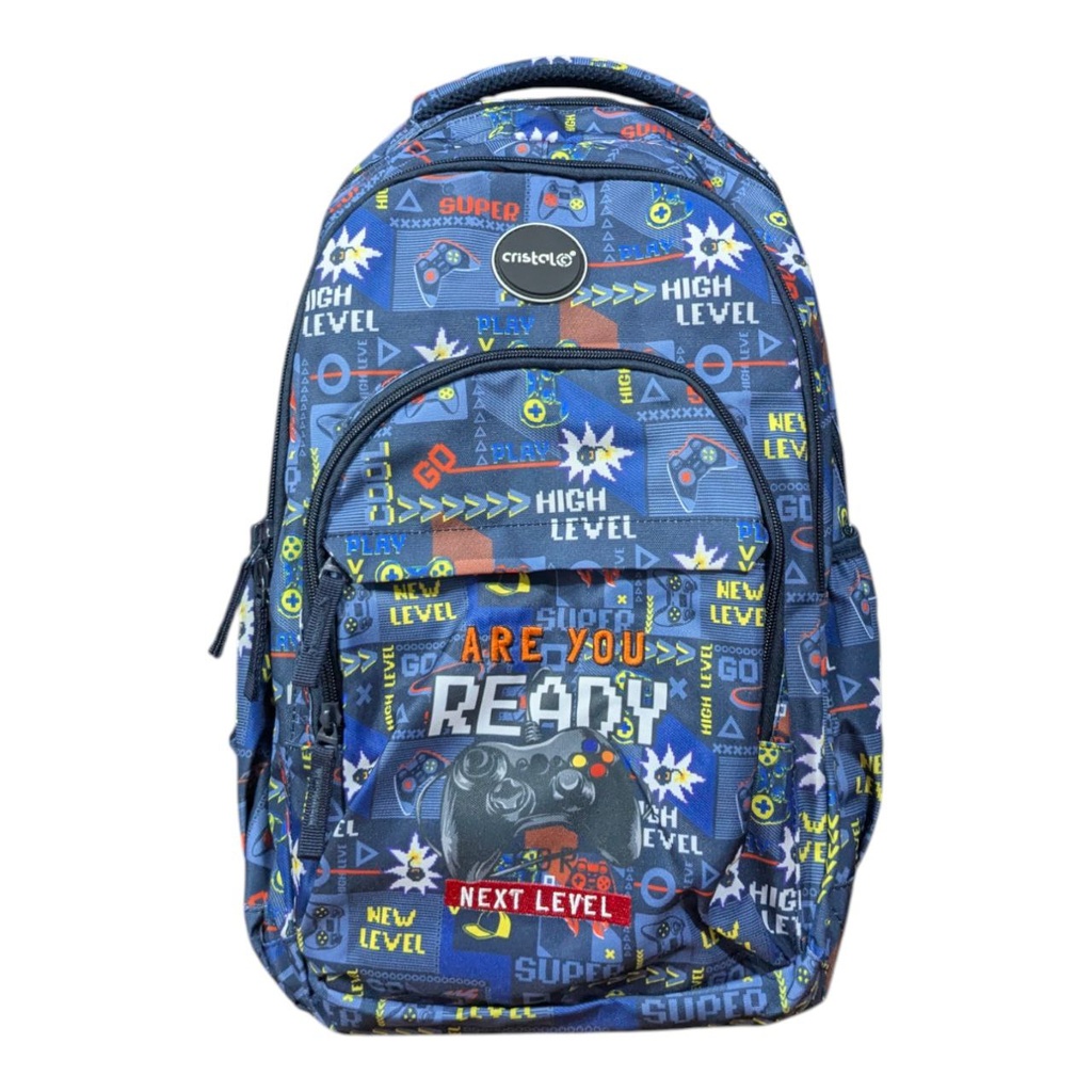 SAC A DOS 3 COMPARTIMENT GARCON CR-3611 CRISTAL