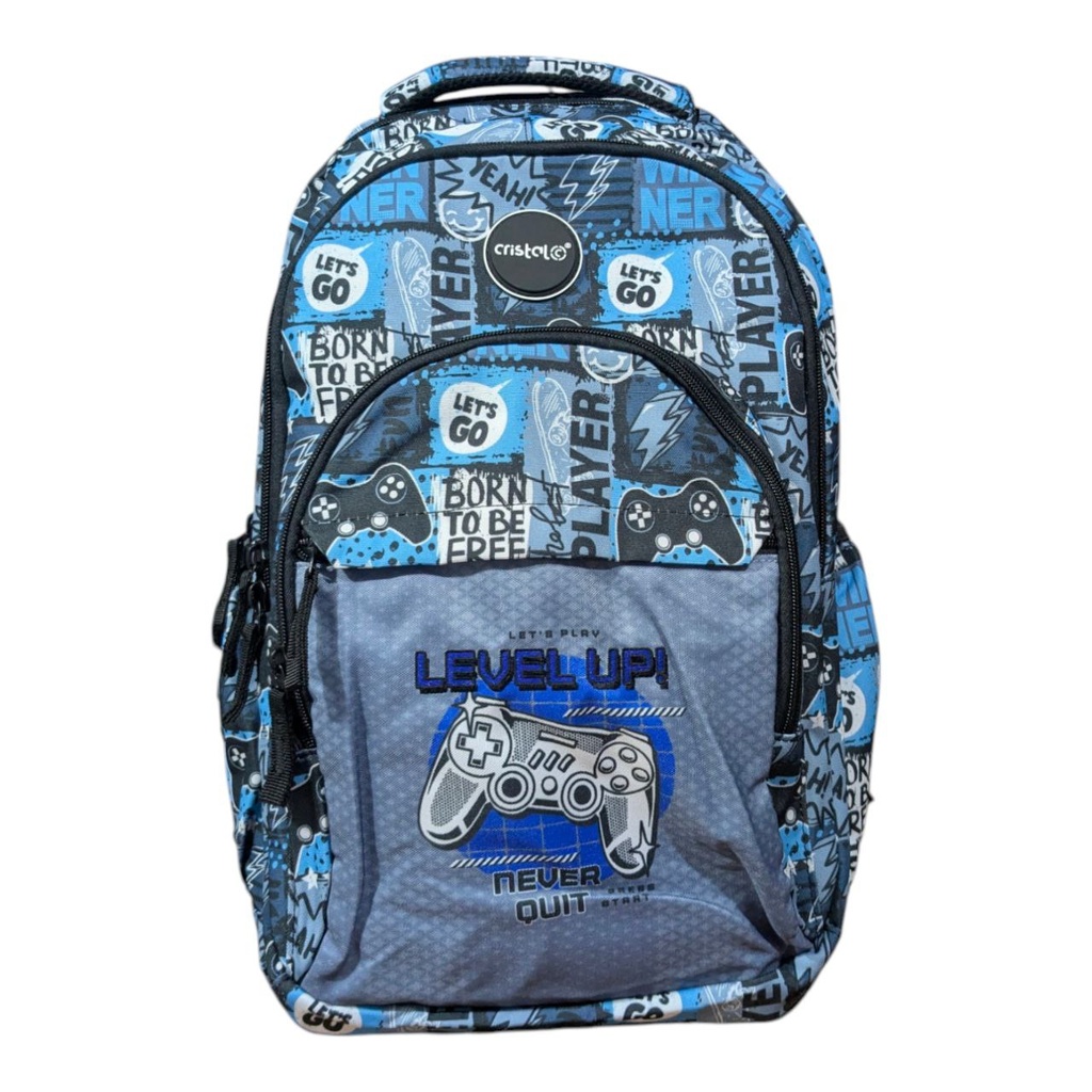 SAC A DOS 3 COMPARTIMENT GARCON CR-3611 CRISTAL