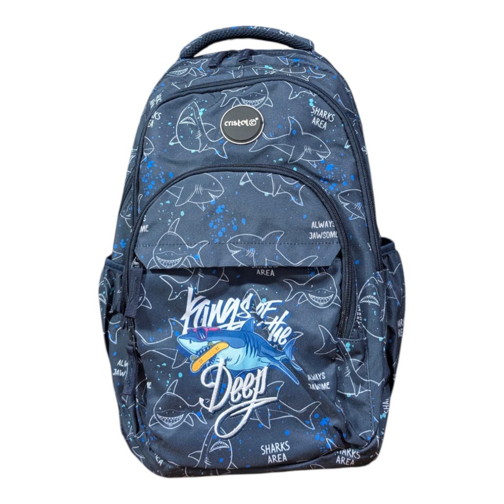 SAC A DOS 3 COMPARTIMENT GARCON CR-3611 CRISTAL