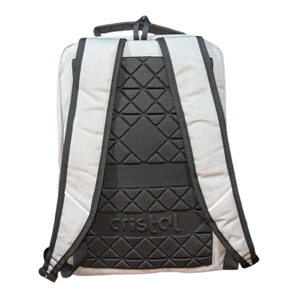 SAC A DOS PORTE PC 17" CR-4727 CRISTAL