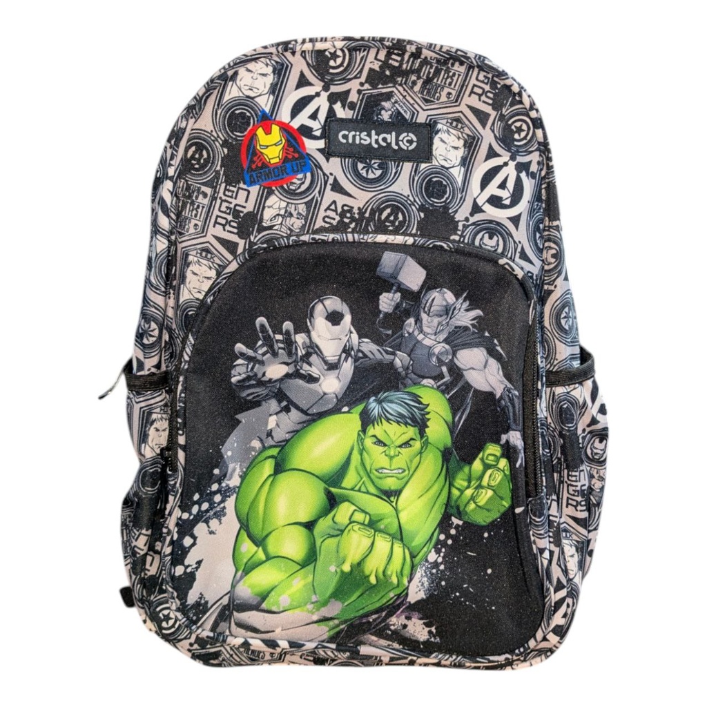 SAC A DOS 2 COMPARTIMENTS 17" CR-3419 CRISTAL