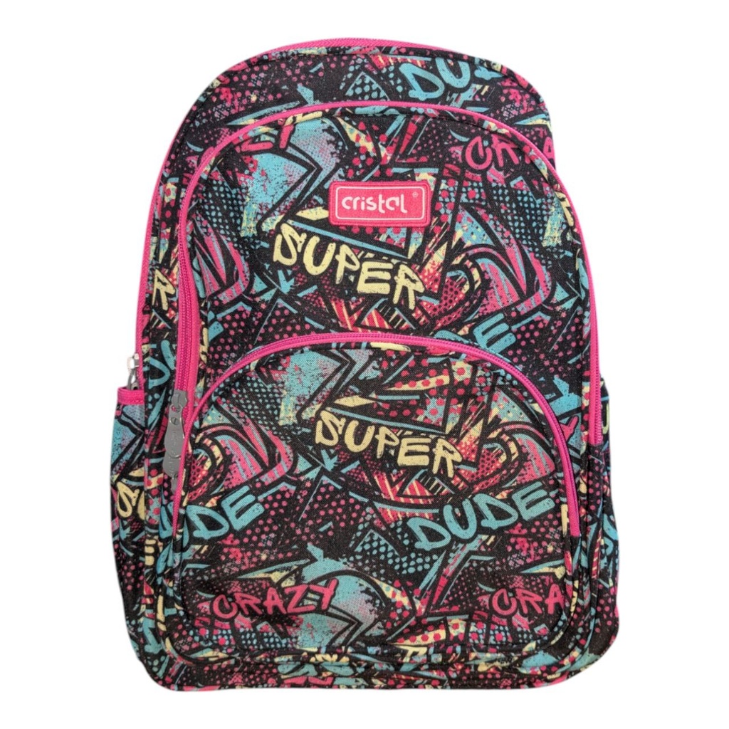 SAC A DOS 3 COMPARTIMENTS CR-3415 CRISTAL