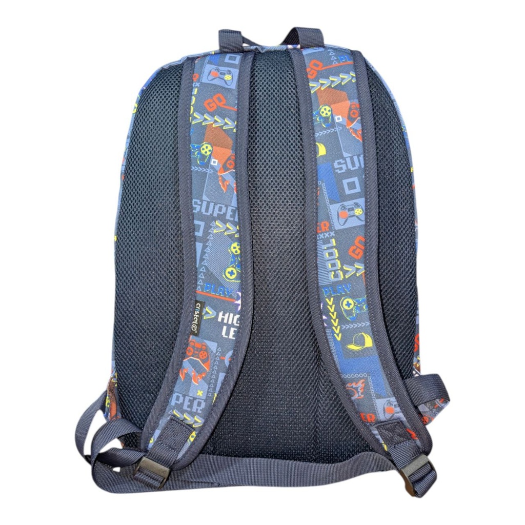 SAC A DOS 2 COMPARTIMENTS GARCON CR-3711 CRISTAL 