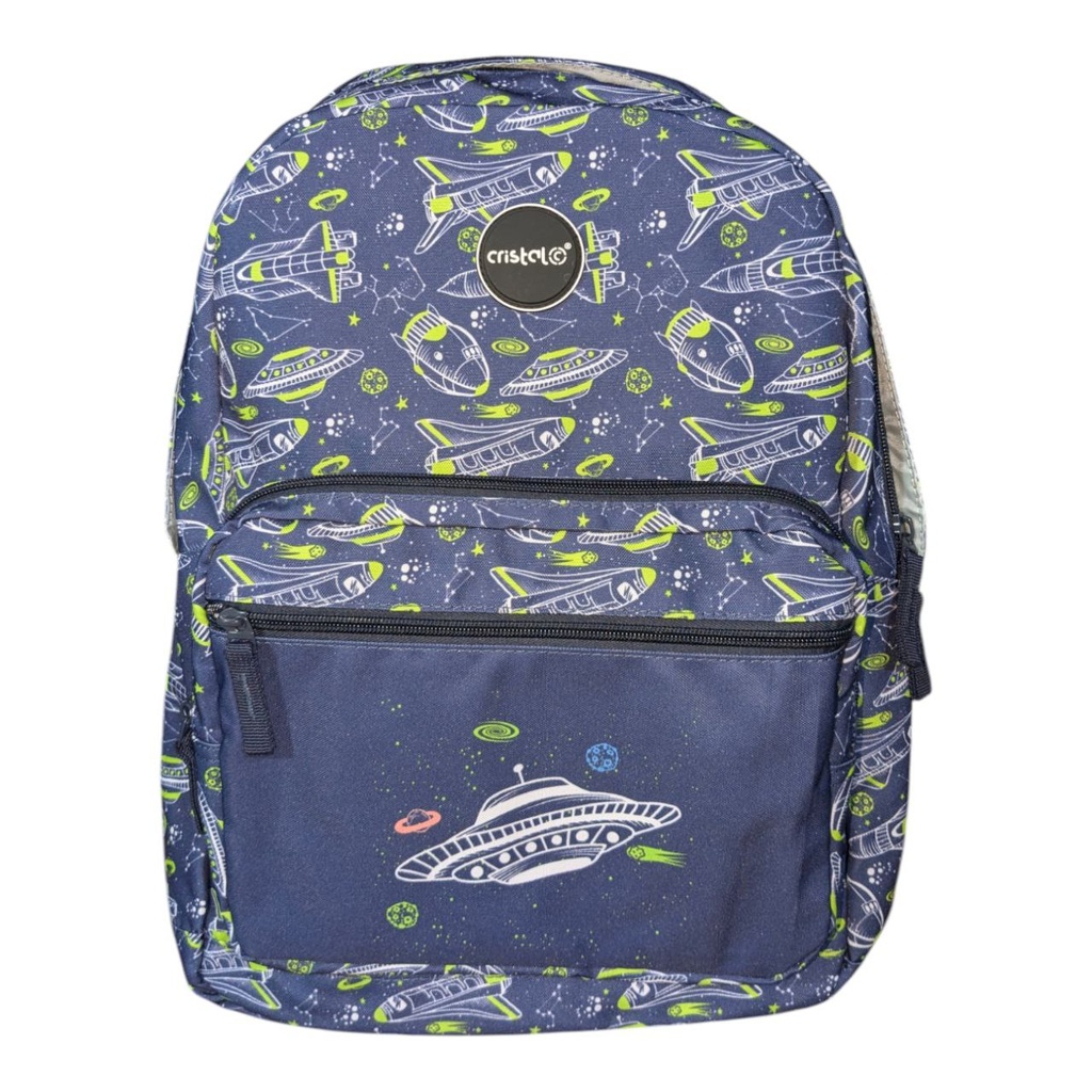 SAC A DOS 2 COMPARTIMENTS GARCON CR-3711 CRISTAL 