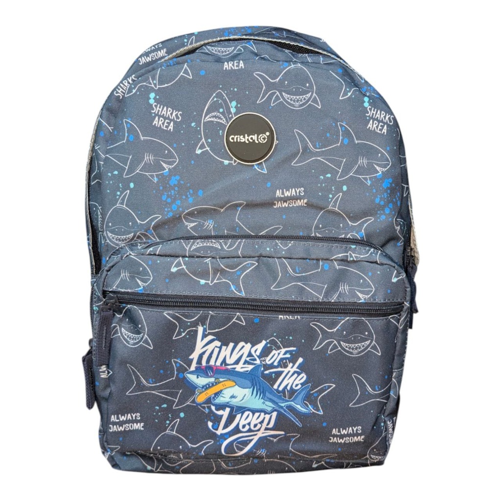 SAC A DOS 2 COMPARTIMENTS GARCON CR-3711 CRISTAL 