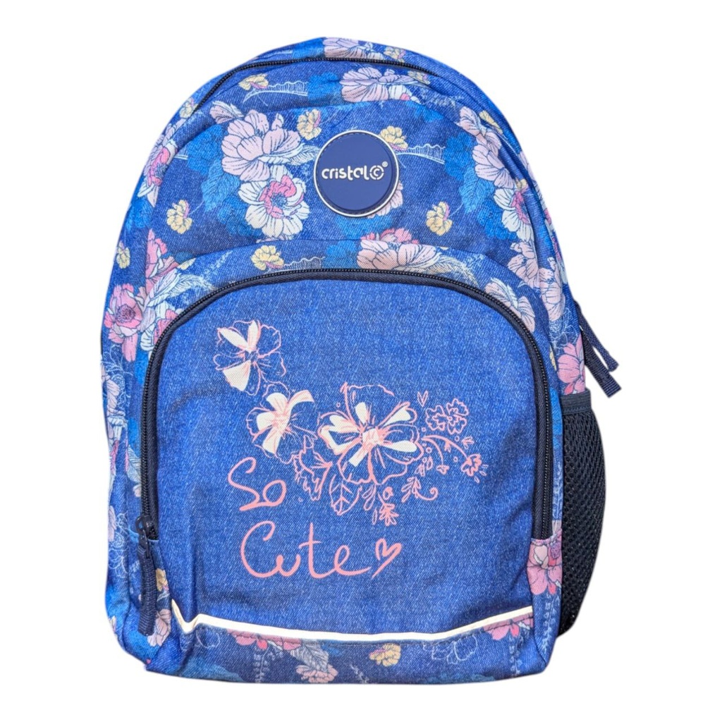 SAC A DOS CRECHE FILLE CR-3810 CRISTAL