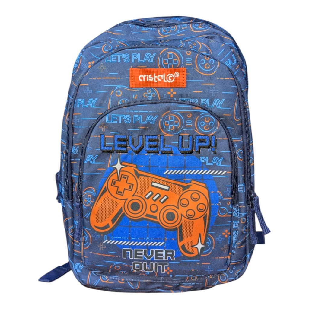 SAC A DOS 3 COMPARTIMENTS 17" CR-3020 CRISTAL