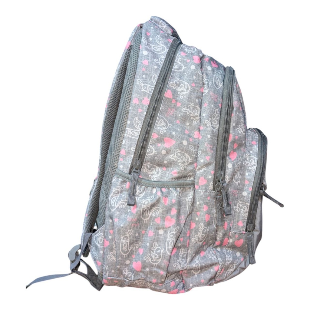 SAC A DOS 3 COMPARTIMENTS FILLE CR-3610 CRISTAL