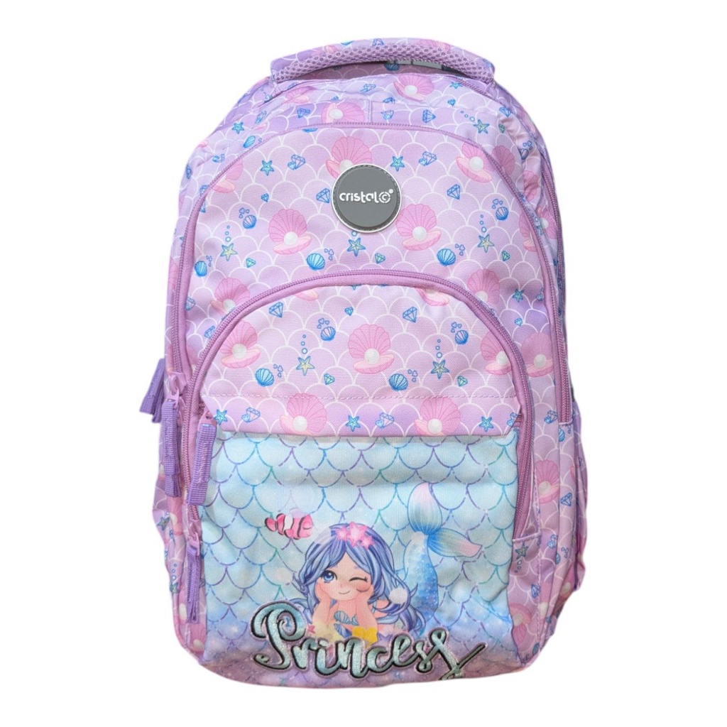 SAC A DOS 3 COMPARTIMENTS FILLE CR-3610 CRISTAL