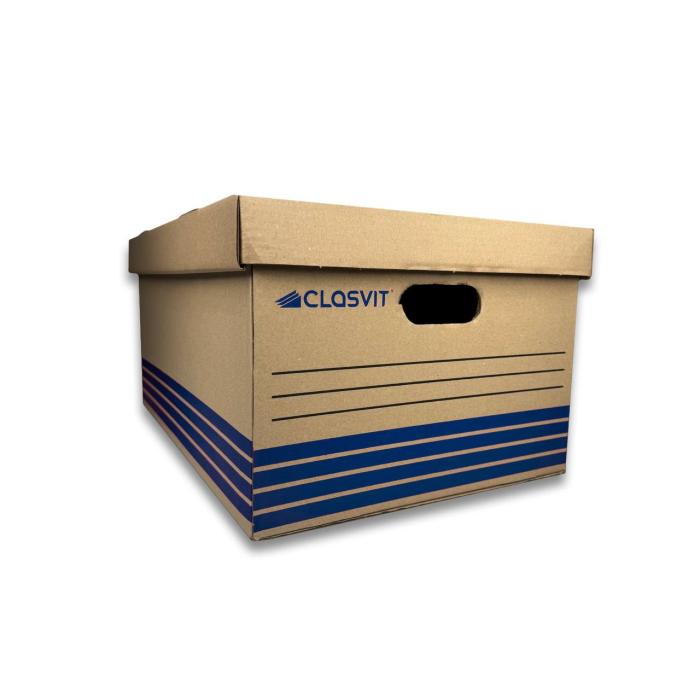 CAISSE CONTENEUR 36*5*55*26 CM KRAFT REF 01405