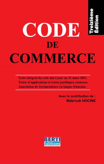 CODE DE COMMERCE FRANCAIS