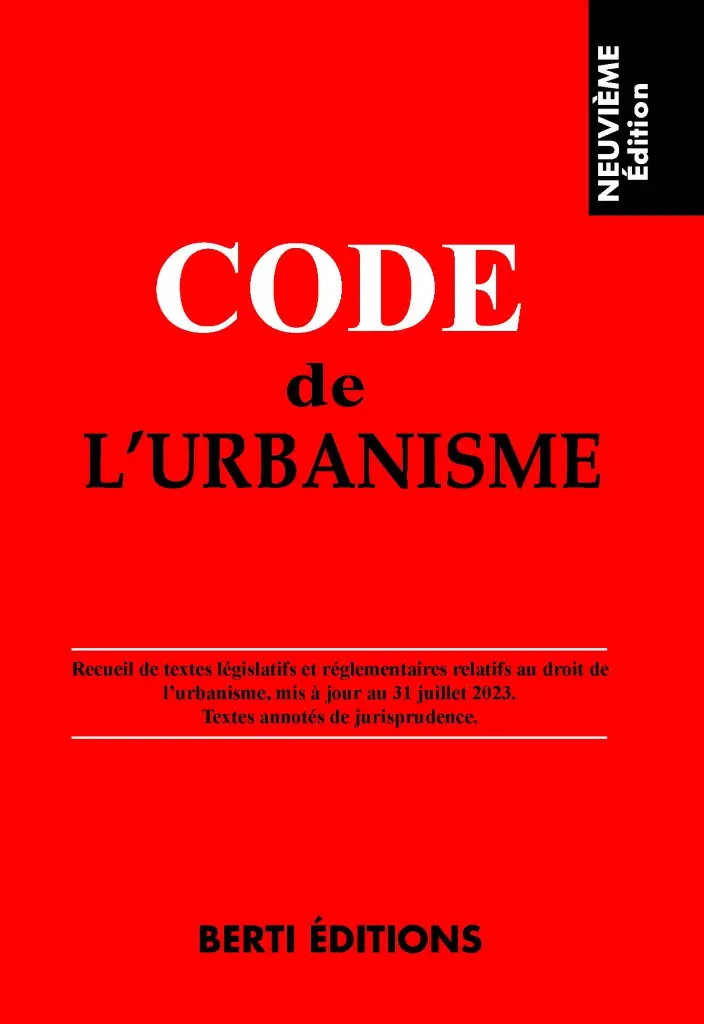 CODE DE L'URBANISME FRANCAIS