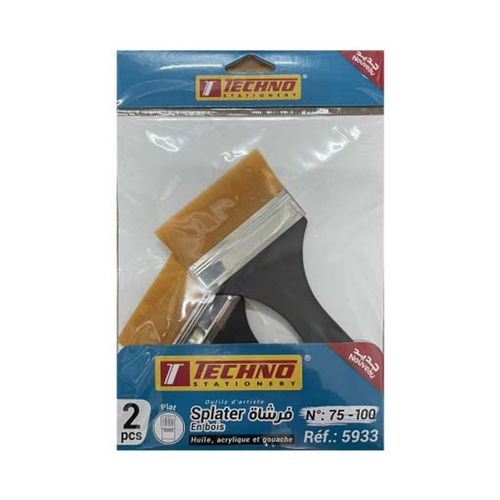 JEUX DE 02 PINCEAUX SPLATER 75-100
