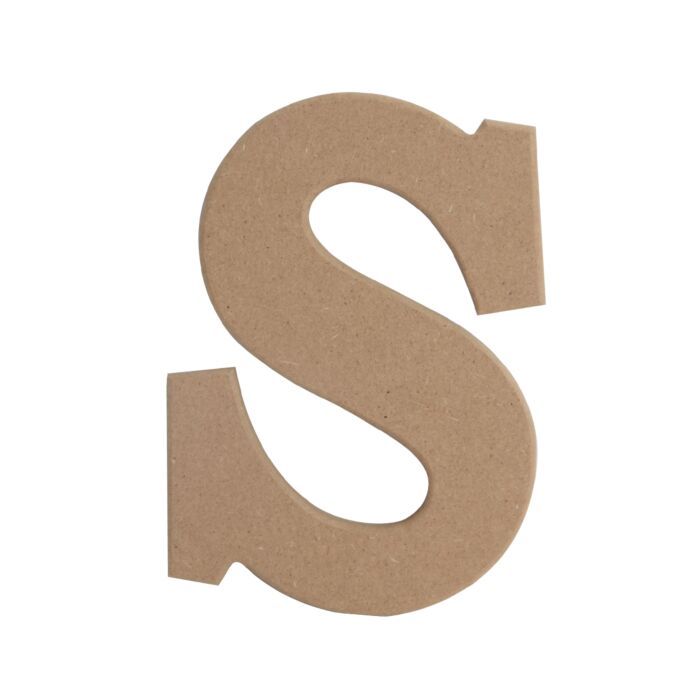 LETTRE EN BOIS S