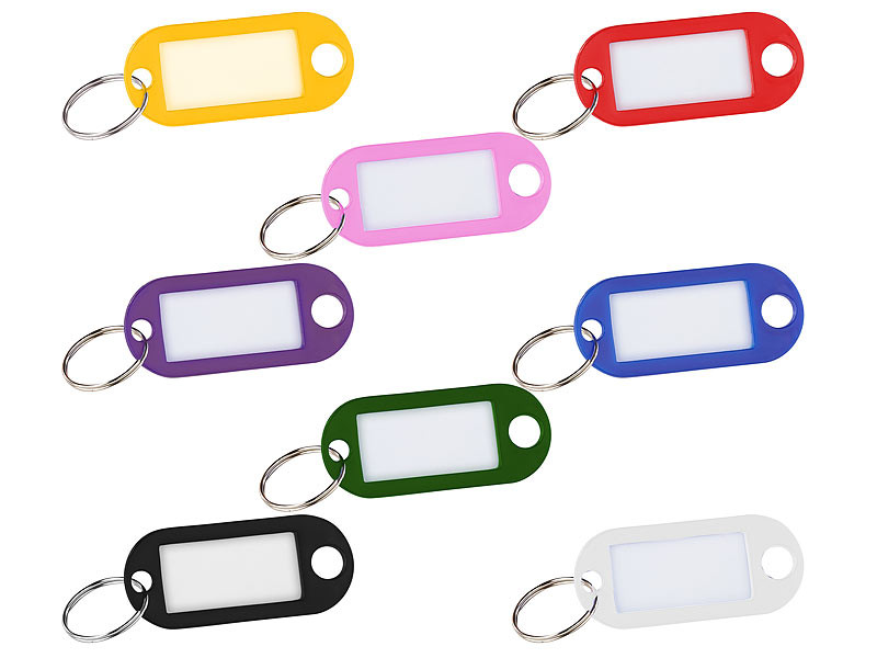PORTE CLE SIMPLE MULTI COULEUR PM