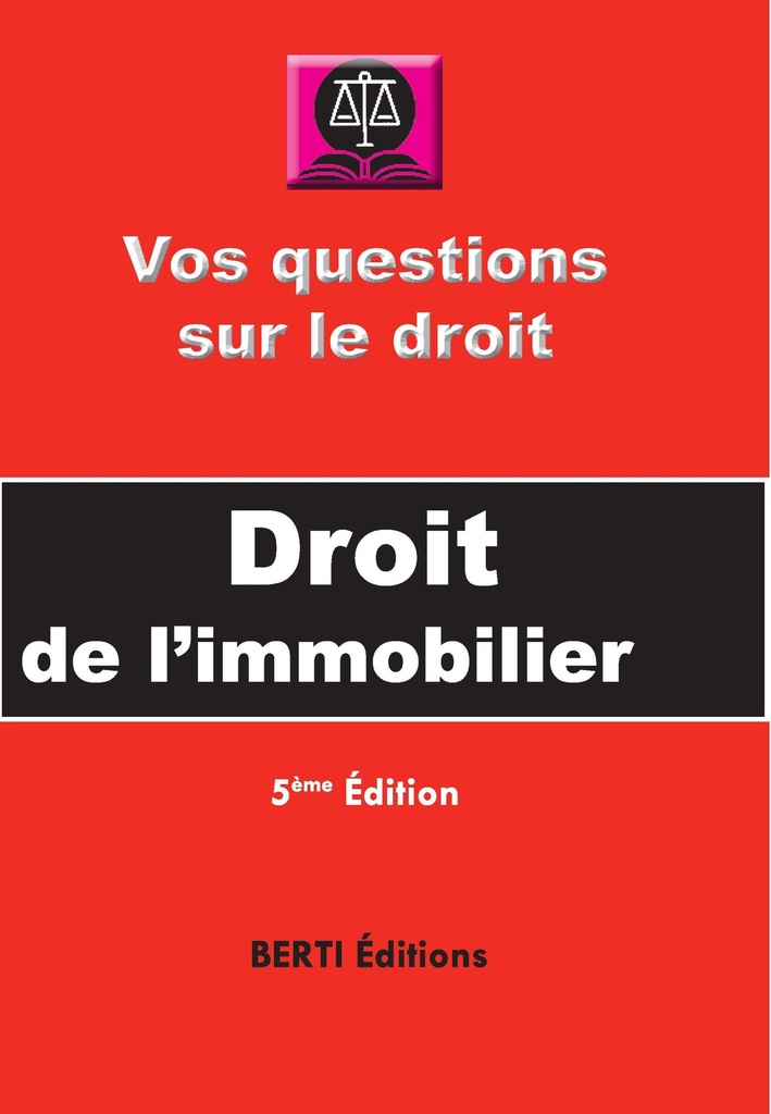 QUESTIONS SUR DROIT DE L IMMOBILILER