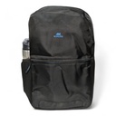 SAC A DOS IMPERMIABLE PORTE PC 15.6P + GOURDE 750ML NOIR RIVACASE