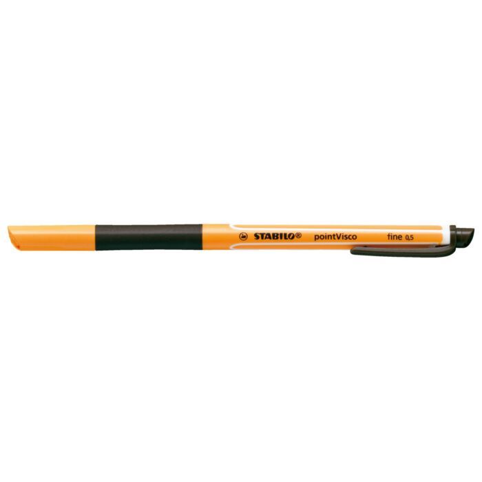 STYLO STABILO ROLLER POINTVISCO NOIR