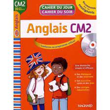CAHIER DU JOUR/CAHIER DU SOIR ANGLAIS CM2