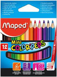 CRAYONS DE COULEURS 12 CLR PM REF 832500 MAPED