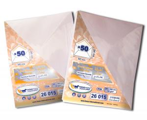 ENVELOPPE F26 BLANCH PAQ 50 26715 FARAS