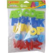 LETTRES EN EPONGE REF 5065 TECHNO