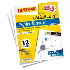 PAPIER BUVARD 100G REF 9338 TECHNO