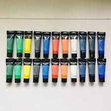 PEINTURE ACRYLIC ARTIST PAINTS 75ML OCHER VERTEX