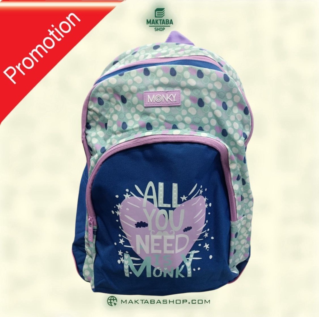 SAC A DOS GM 3 COMP MONKY