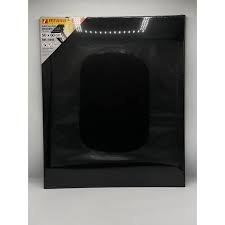 TOILE NOIR SUR CHASSIS 50*60 CM 280 GR EN COTON