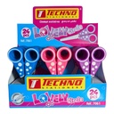 CISEAUX ECOLIER 13.5CM LOVELY REF 7061 TECHNO