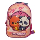SAC A DOS CRECHE DOUBLE FACE SPINNY MITAMA REF 64385